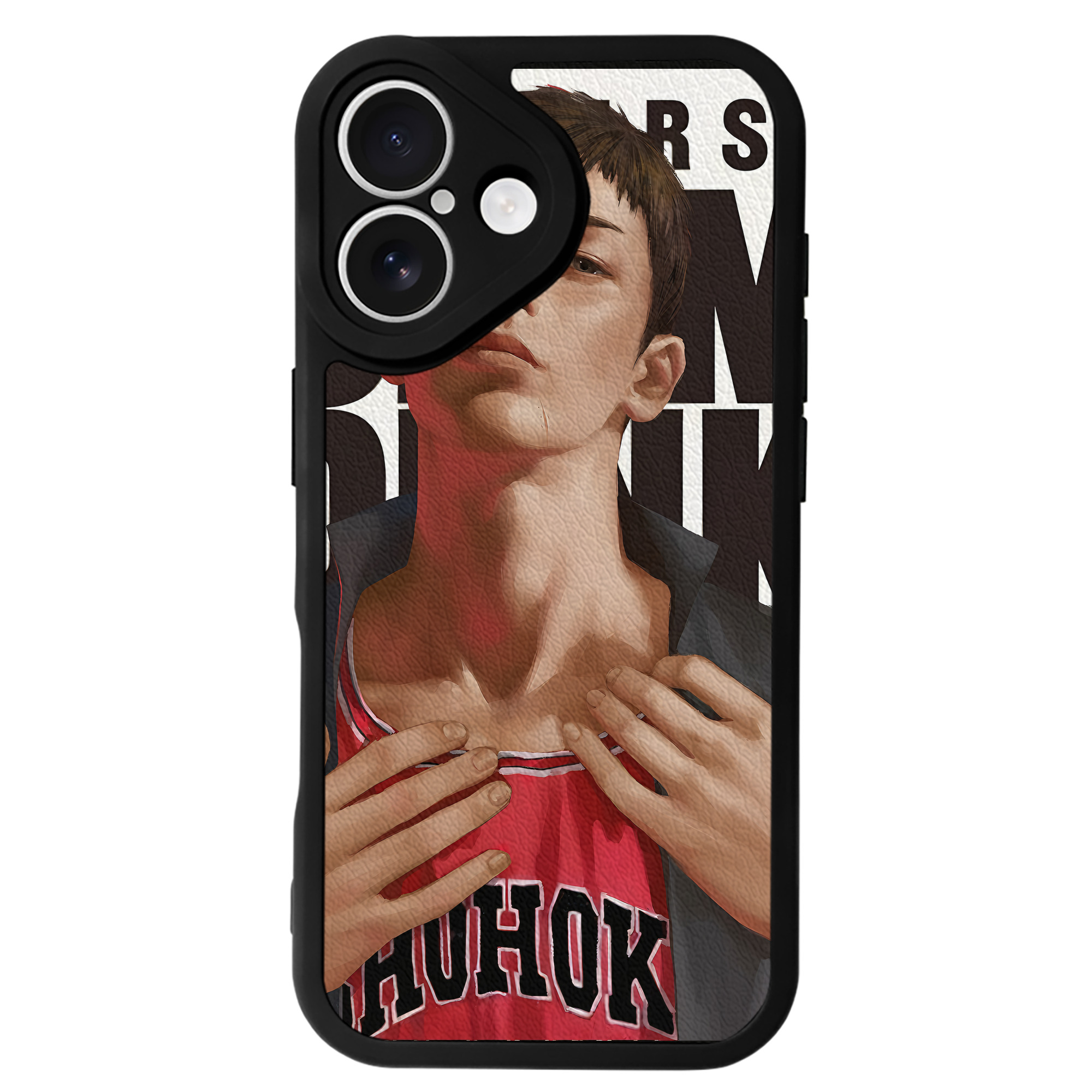 （画像用） SLAM DUNK／スラムダンク 【iPhone 16シリーズ対応】シリコンスマホケース（レザー調） 材質：シリコン